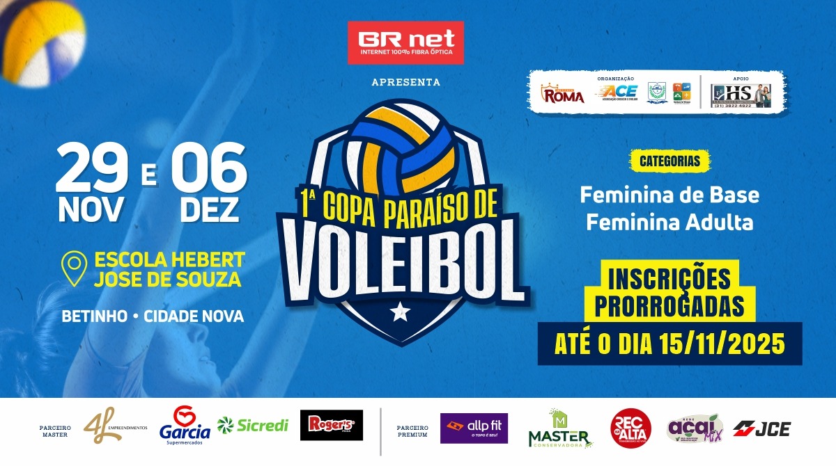 1° COPA PARAISO DE VOLEIBOL