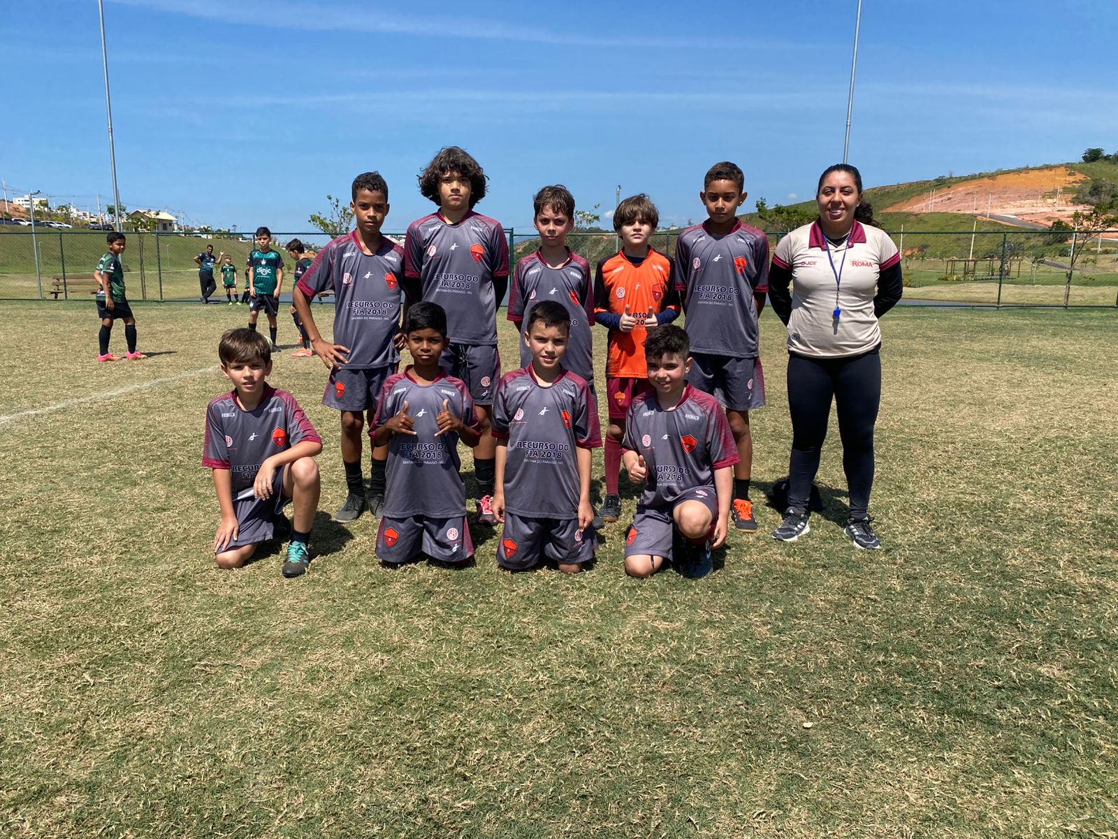 ROMA RECEBE O PROJETO DOIS TOQUES NO PARQUE C.N.