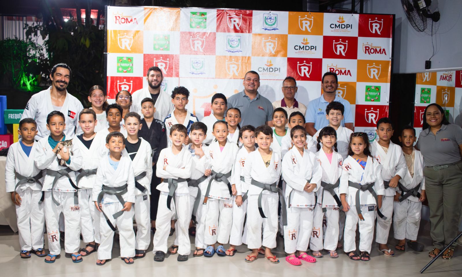 PRIMEIRA TROCA DE FAIXA DE JIU-JITSU FAZ HISTÓRIA