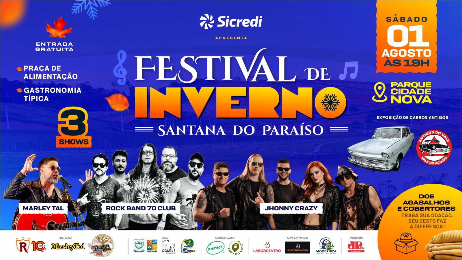 FESTIVAL DE INVERNO ESTREIA EM SANTANA DO PARAÍSO