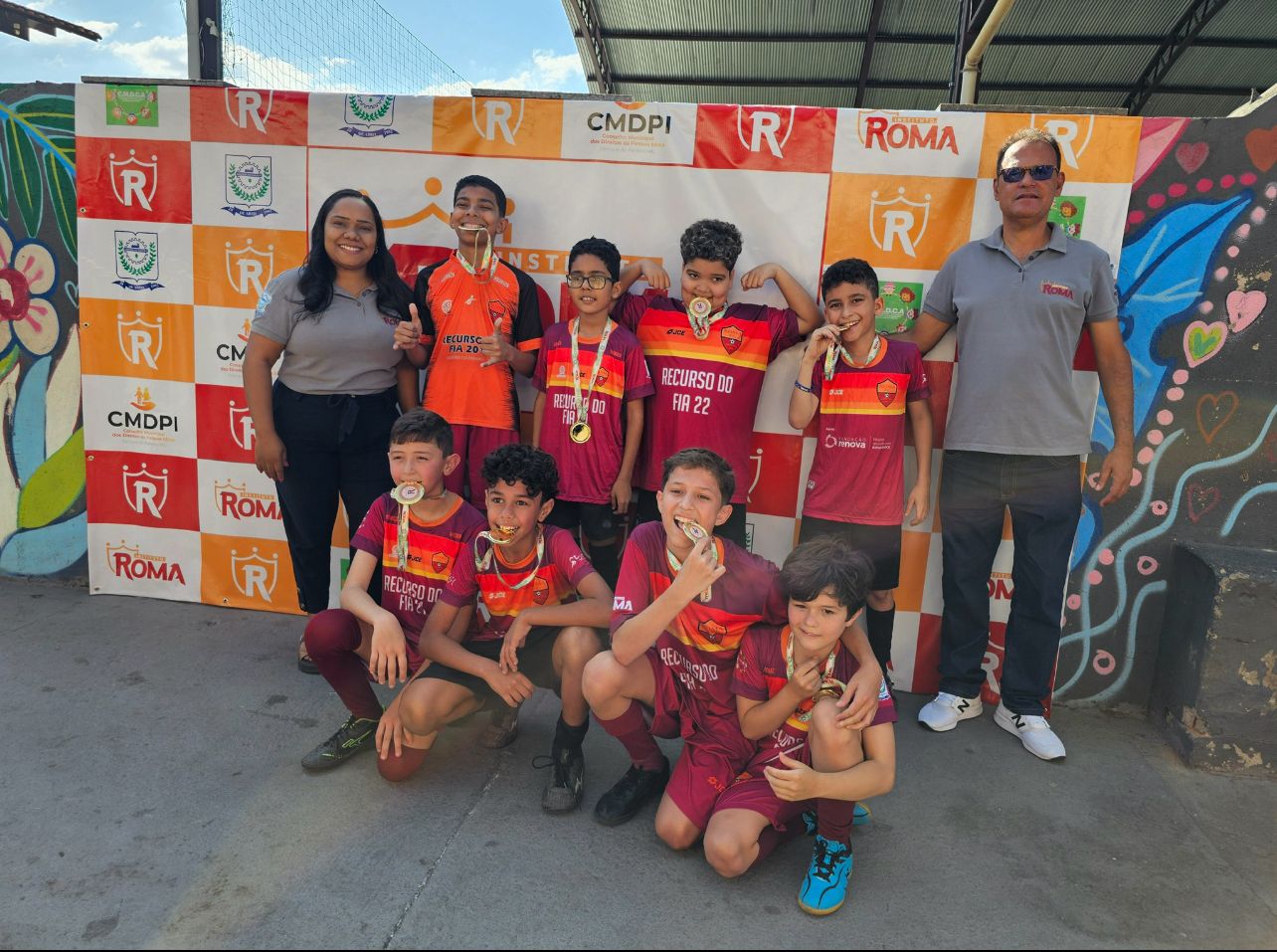 INSTITUTO ROMA PROMOVE 4ª EDIÇÃO DO FESTIVAL DE FUTSAL COM MAIS DE 300 PARTICIPANTES
