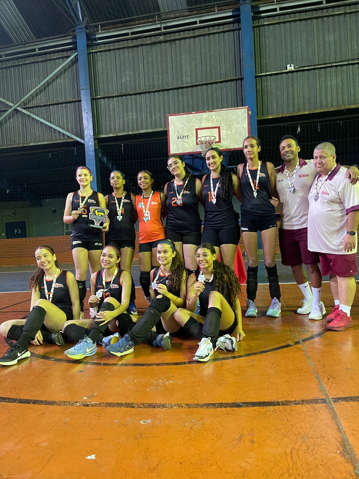 ROMA BRILHA NA SUPERCOPA REGIONAL DE VOLEIBOL SUB-19