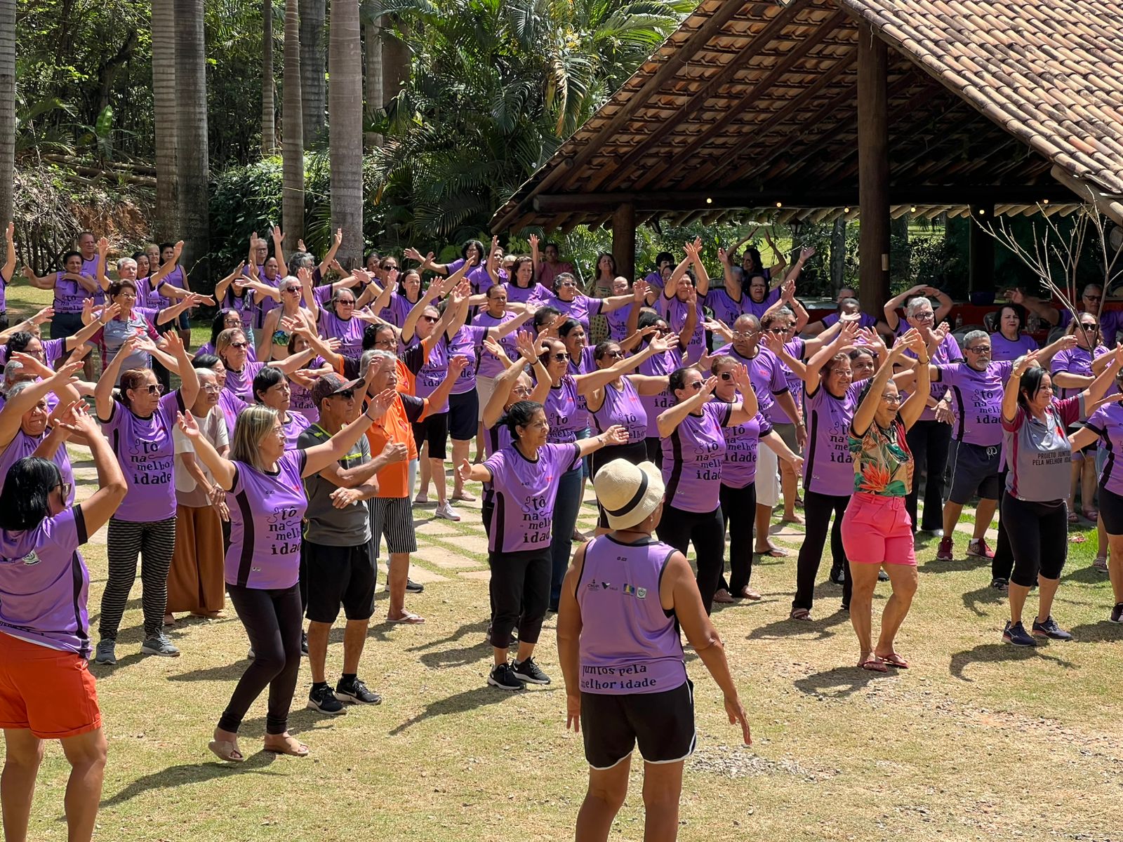 INSTITUTO ROMA REALIZA A "CHURRASCADA DA MELHOR IDADE" EM CELEBRAÇÃO AO DIA NACIONAL DA PESSOA IDOSA