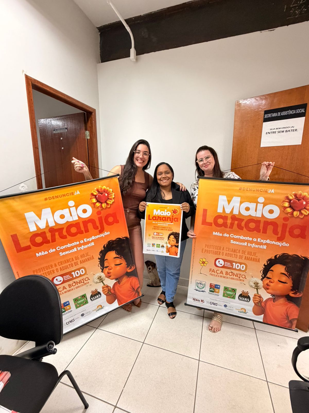 INSTITUTO ROMA REALIZA CAMPANHA DO 18 DE MAIO EM SANTANA DO PARAÍSO